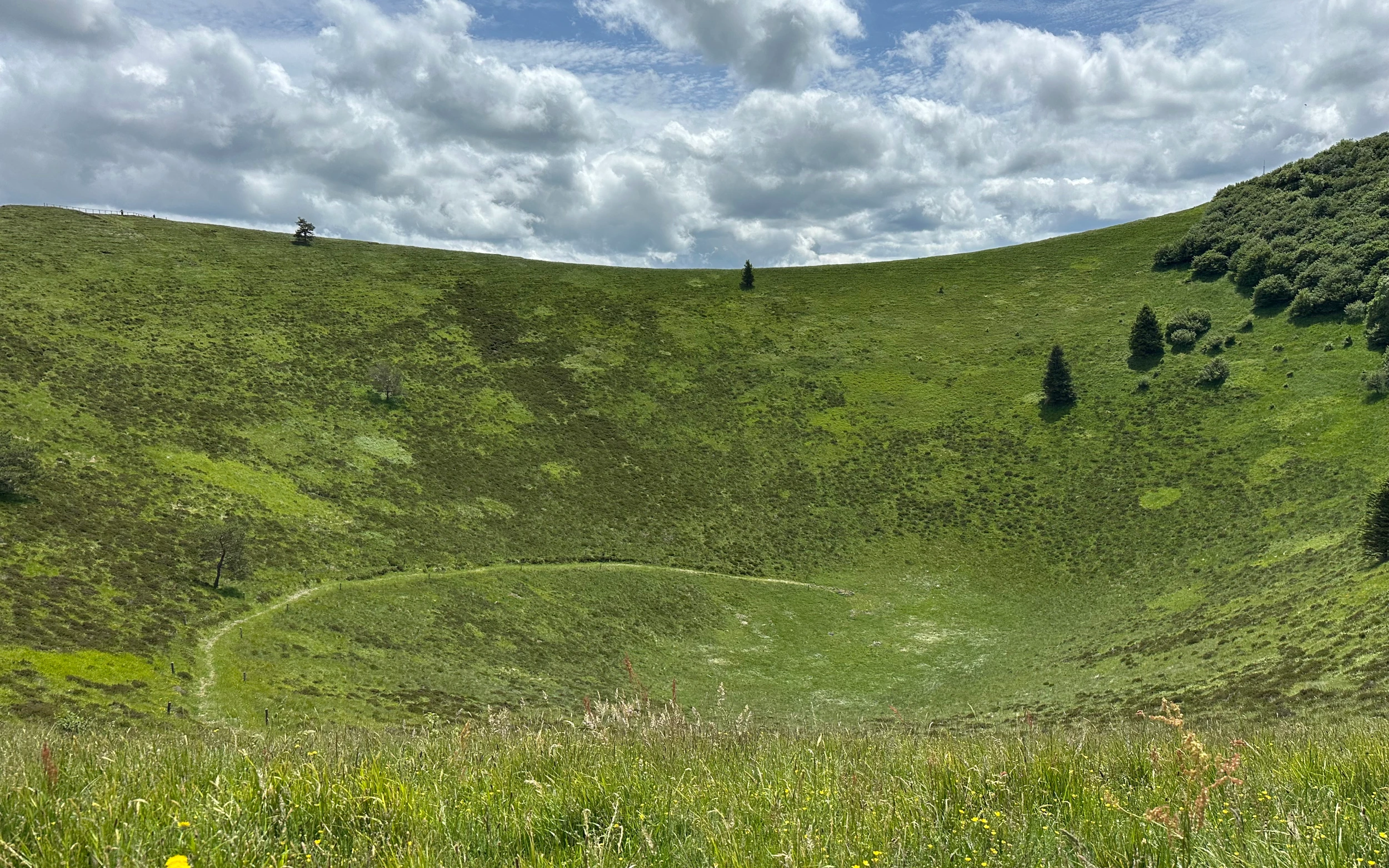 Bild 3: Exkursion Geographie LK nach Frankreich - Auvergne und Mont Blanc