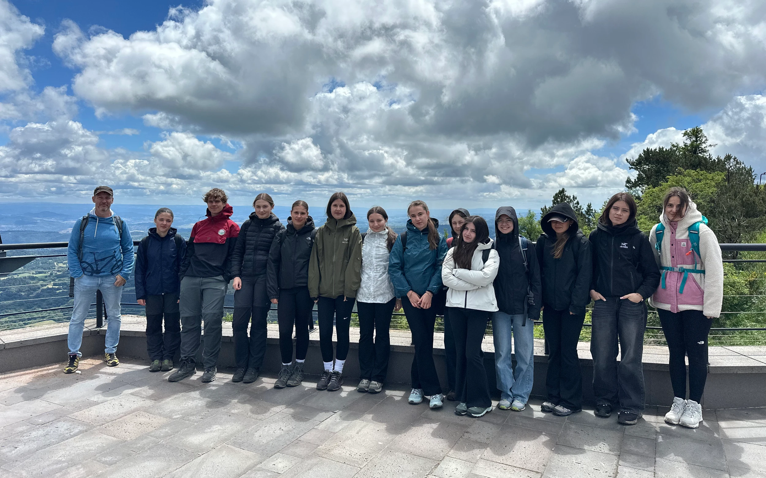Bild 6: Exkursion Geographie LK nach Frankreich - Auvergne und Mont Blanc