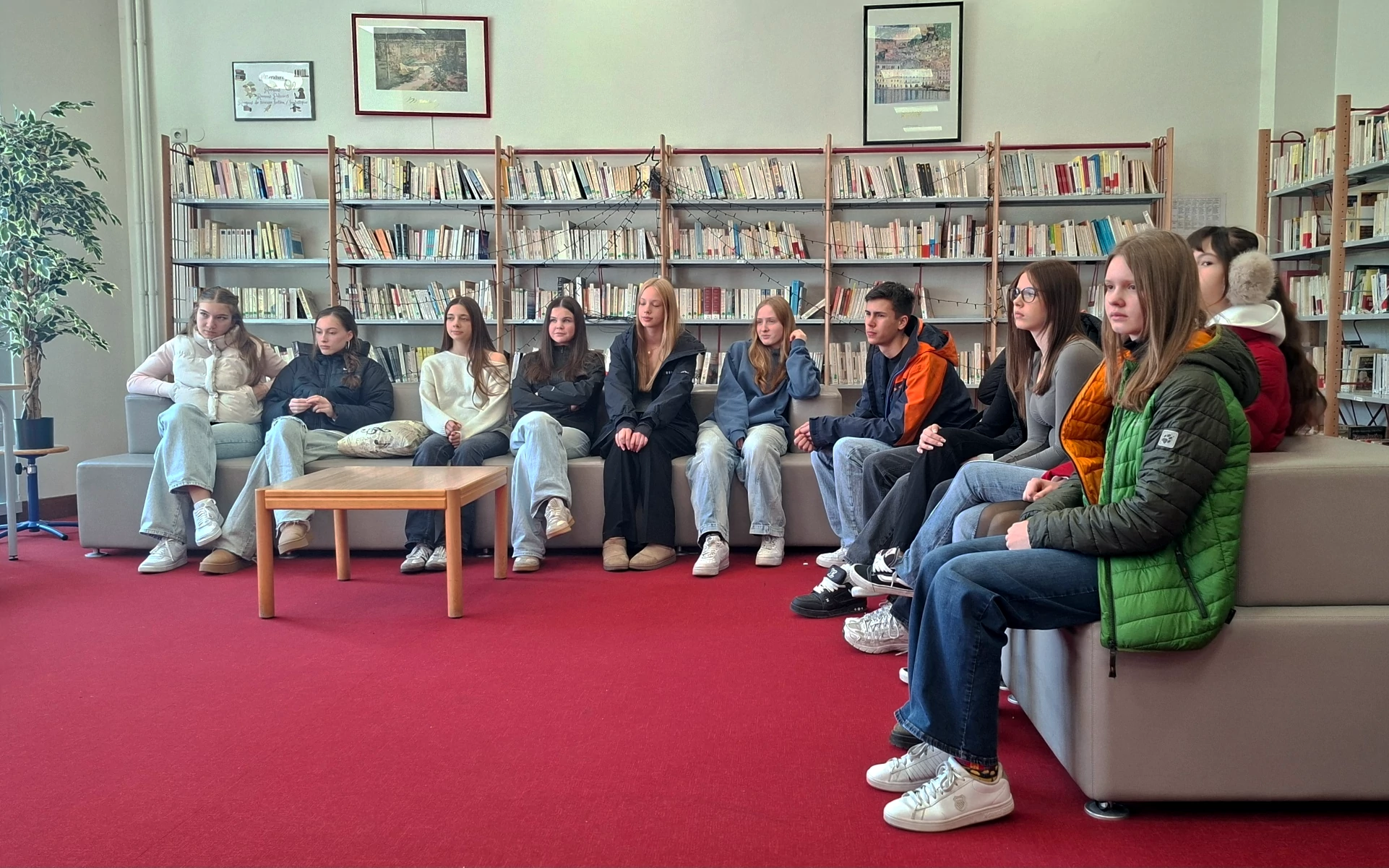 Bild 4: Französischschülerinnen und -schüler der Stufe 9 Reise in der Europametropole Strasbourg